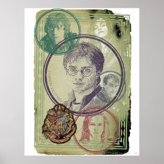 Harry Potter Collage 9 Poster (Voorkant)