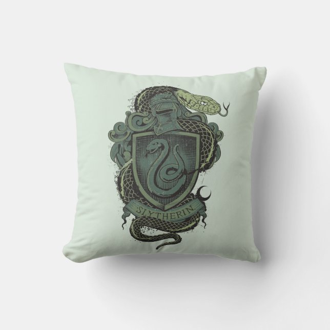 Harry Potter | CREST Slytherin Kussen (Voorkant)