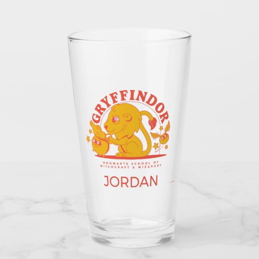 HARRY POTTER™ | Cute GRYFFINDOR™ Hogwarts School Glas (Voorkant)