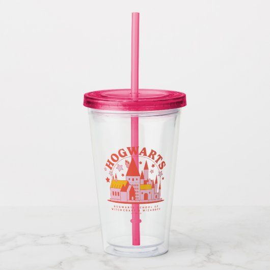 HARRY POTTER™ | Cute HOGWARTS™ School Acryl Drinkbeker (Voorkant)