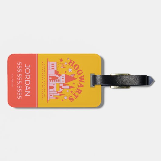 HARRY POTTER™ | Cute HOGWARTS™ School Bagagelabel (Achterkant horizontaal)