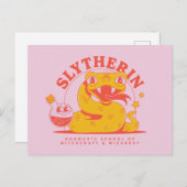 HARRY POTTER™ | Cute SLYTHERIN™ Hogwarts School Briefkaart (Voorkant / Achterkant)