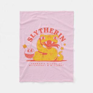 HARRY POTTER™   Cute SLYTHERIN™ Hogwarts School Fleece Deken
