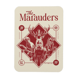 HARRY POTTER™ De Marauders Animagus Stripboek Magneet