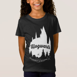 Harry Potter   de Typografie van het Kasteel T-shirt