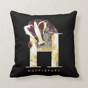 Harry Potter de Waterverf van de Das HUFFLEPUFF™ Kussen