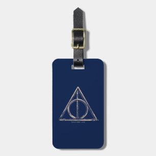 Harry Potter Deathly Hallows Waterverf Bagagelabel