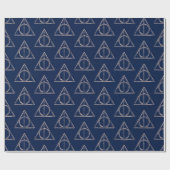 Harry Potter | Deathly Hallows Waterverf Cadeaupapier (Vlak)