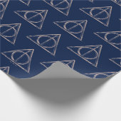 Harry Potter | Deathly Hallows Waterverf Cadeaupapier (Hoek)
