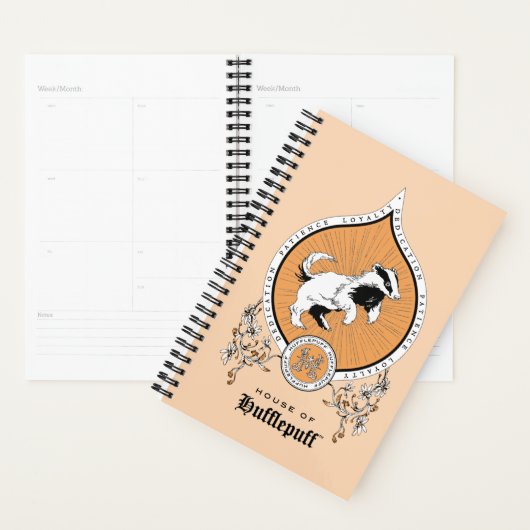 HARRY POTTER™ | Délicat croquis HUFLEPUFF™ Crest (Devant avec enveloppe)