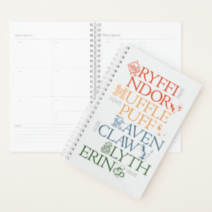 HARRY POTTER™   Délicat Sketch HOGWARTS™ Maisons