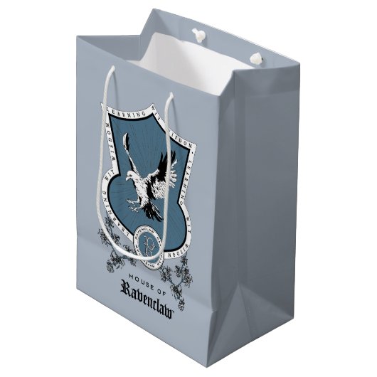 HARRY POTTER™ | Delicate Schets RAVENCLAW™ Wapen Medium Cadeauzakje (Voorkant Gekanteld)