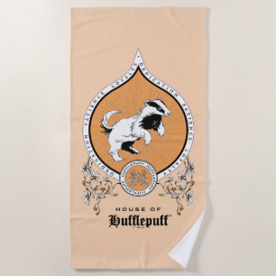 HARRY POTTER™ Delicate Sketch HUFFLEPUFF™ Wapen Strandlaken