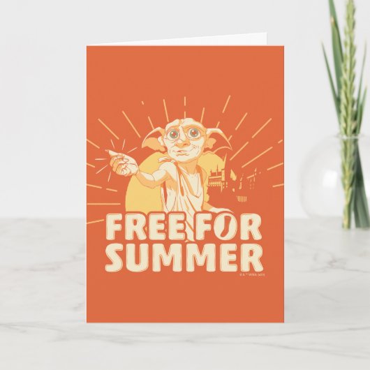 HARRY POTTER™ | Dobby gratis voor de zomer Kaart (Voorkant)