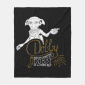 Harry Potter | Dobby heeft geen master Fleece Deken (Voorkant)