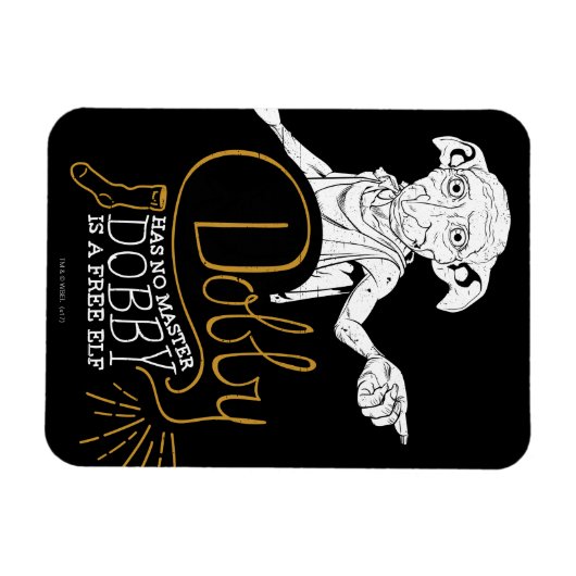 Harry Potter | Dobby heeft geen master Magneet (Horizontaal)