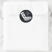 Harry Potter | "Dobby vrij" Sok Typography Ronde Sticker (Tas)