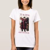 HARRY POTTER™ Docent | Anime HARRY POTTER™ Zittend T-shirt (Voorkant)