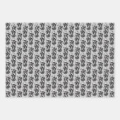 Harry Potter | Donkere mark Waterverf 2 Inpakpapier Vel (Voorkant)