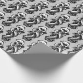 Harry Potter | Donkere mark-Waterverf Cadeaupapier (Hoek)