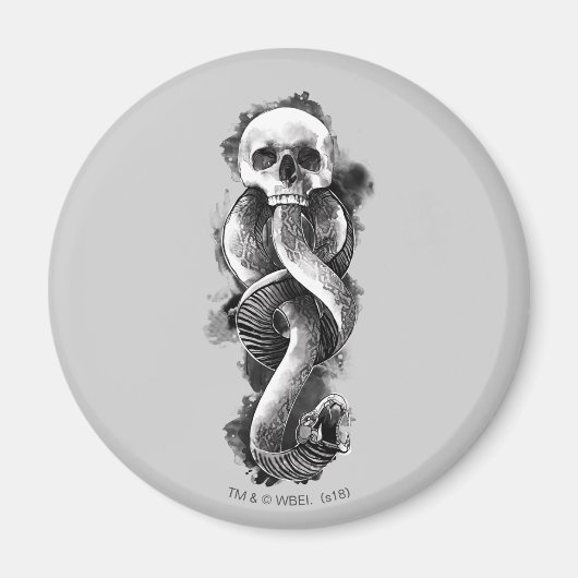 Harry Potter | Donkere mark-Waterverf Magneet (Voorkant)