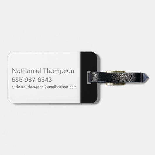 Harry Potter| Donkere markering Bagagelabel (Achterkant horizontaal)