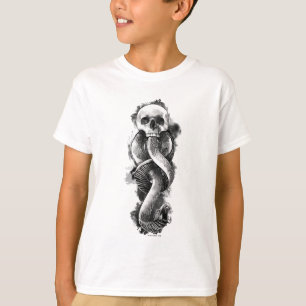 Harry Potter   Donkere Teken Waterverf T-shirt