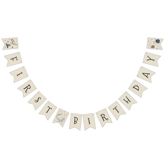 Harry Potter Eerste Verjaardag Vlaggetjes (Alle)