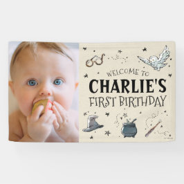 Harry Potter Eerste Verjaardag Welkom Spandoek