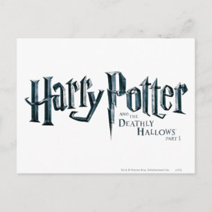 Harry Potter en de dodelijke hallows Logo 1 2 Briefkaart