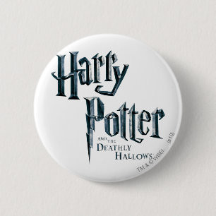 Harry Potter en de dodelijke hallows Logo 1 Ronde Button 5,7 Cm