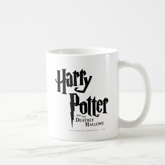 Harry Potter en de dodelijke hallows Logo 2 Koffiemok (Rechts)