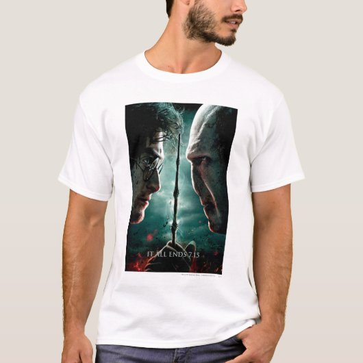 Harry Potter en de Relieken van de Dood Deel 2 T-shirt (Voorkant)
