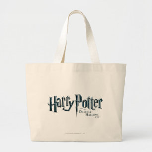 Harry Potter en de Relieken van de Dood Logo 1 2 Grote Tote Bag