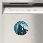 Harry Potter en Dumbledore op stenen 1 Magneet (Insitu (Vaatwasser))