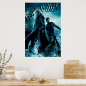 Harry Potter en Dumbledore op stenen 1 Poster (Keuken)