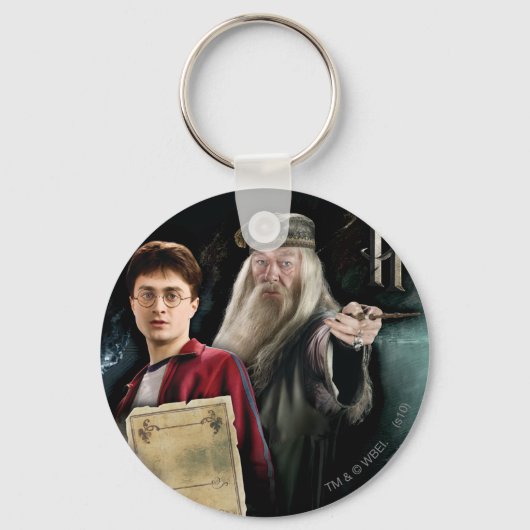 Harry Potter en Dumbledore Sleutelhanger (Voorkant)