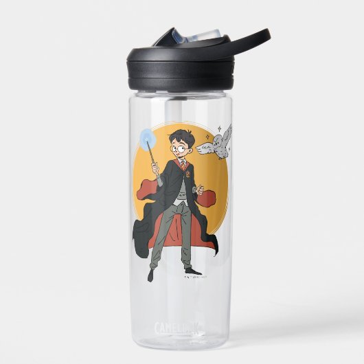 HARRY POTTER™ en Hedwig Illustratie Waterfles (Links)