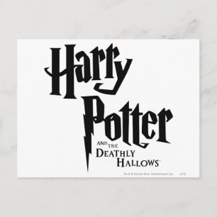 Harry Potter en het Logo van de Relieken van de Do Briefkaart
