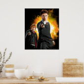 Harry Potter en Ron Wemel Poster (Keuken)