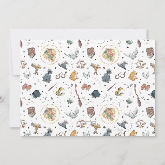 Harry Potter | FAIRE-PART DE NAISSANCE CIMIER DE P (Dos)