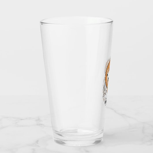 HARRY POTTER™ | FFLEPUFF™ Crest van Fijne schets Glas (Rechts)