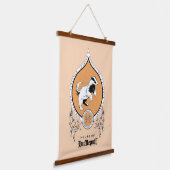 HARRY POTTER™ | FFLEPUFF™ Crest van Fijne schets Hangend Wandkleed (Gebogen)