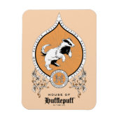 HARRY POTTER™ | FFLEPUFF™ Crest van Fijne schets Magneet (Verticaal)
