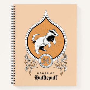 HARRY POTTER™ FFLEPUFF™ Crest van Fijne schets Notitieboek