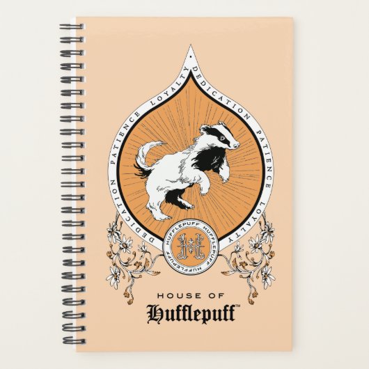 HARRY POTTER™ | FFLEPUFF™ Crest van Fijne schets Planner (Voorkant)