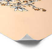 HARRY POTTER™ | FFLEPUFF™ Crest van Fijne schets Poster (Hoek)