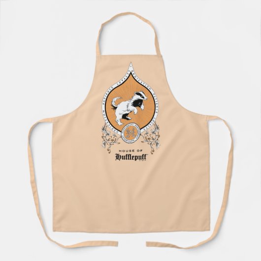 HARRY POTTER™ | FFLEPUFF™ Crest van Fijne schets Schort (Voorkant)