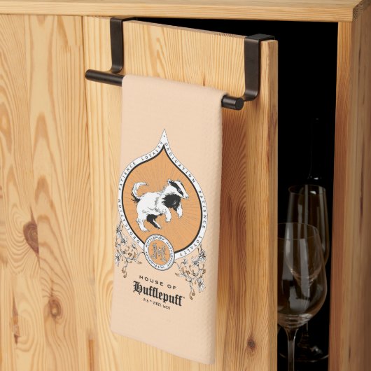 HARRY POTTER™ | FFLEPUFF™ Crest van Fijne schets Theedoek (Derde Gevouwen)