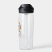 HARRY POTTER™ | FFLEPUFF™ Crest van Fijne schets Waterfles (Achterkant)